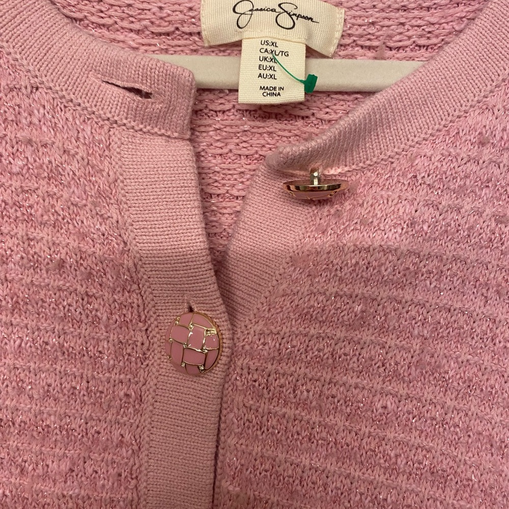 Jessica Simpson Blush Knit Cardigan - Picture 3 of 5